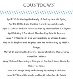 25 Week Study Schedule for General Conference