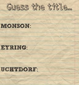 Guess the Title